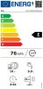 ECG mosogatógép, 45 cm, 3 kosár, digitális kijelző, AquaStop, fehér