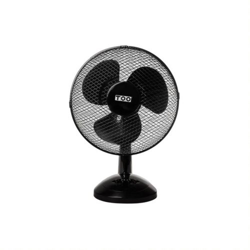 TOO fekete asztali ventilátor, 30 cm lapát, 45 W