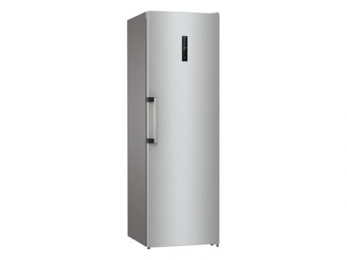 Gorenje Hűtőszekrény, 185 cm, ezüst, rozsdamentes acél ajtó, 398 liter